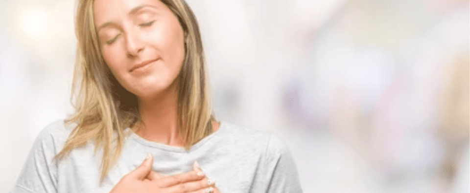 transparent hands on heart